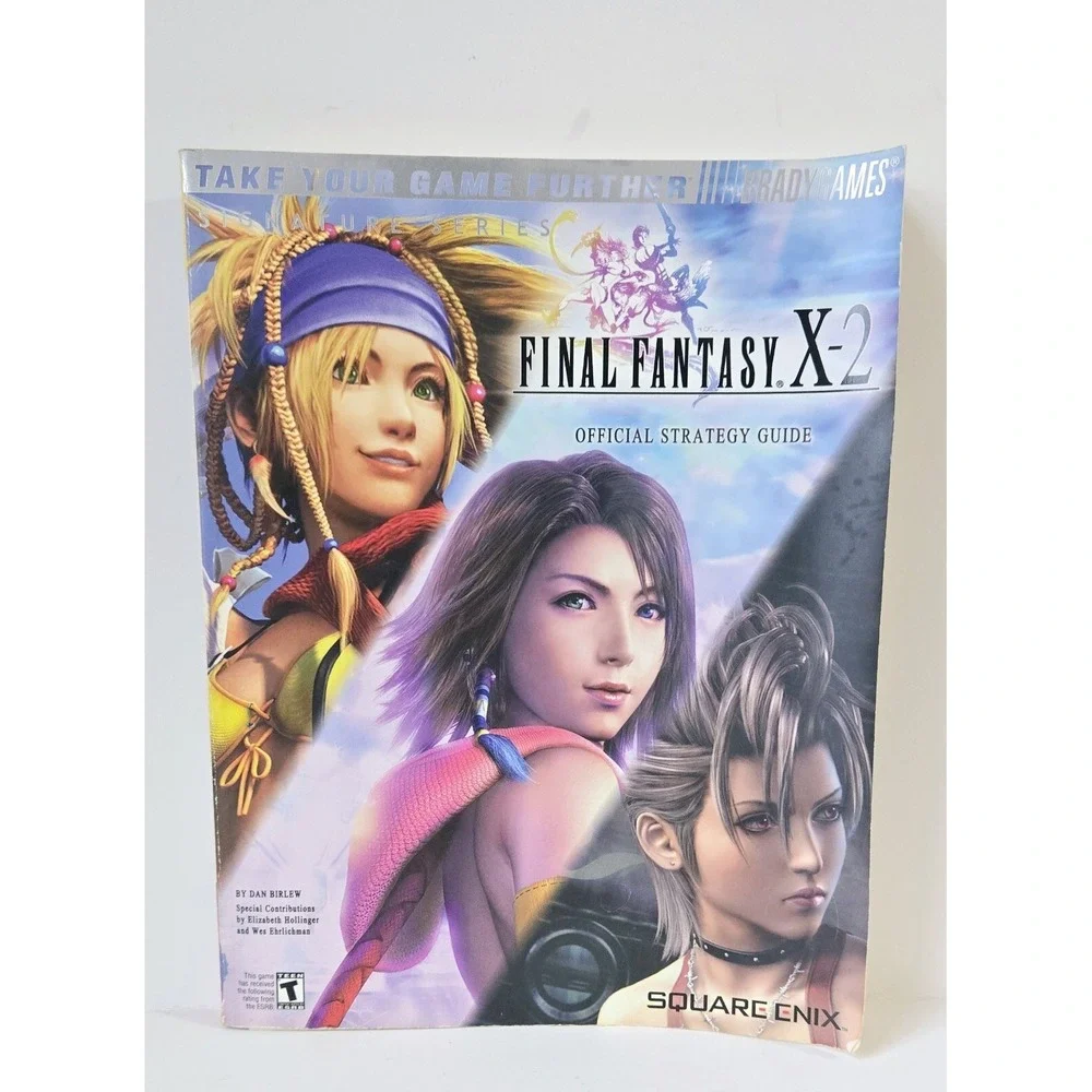 Final Fantasy X-2 strategy Guide w/ poster‎ Brady Games